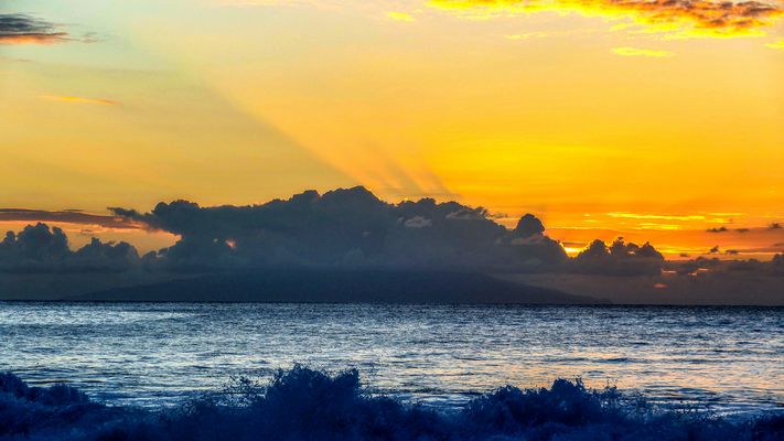 Sonnenuntergang Valle Gran Rey - La Gomera