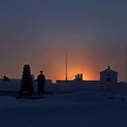 Sonnenuntergang Vardø-Festung