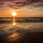 Sonnenuntergang Vejers Strand (Dänemark)