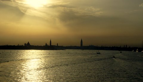 Sonnenuntergang Venedig