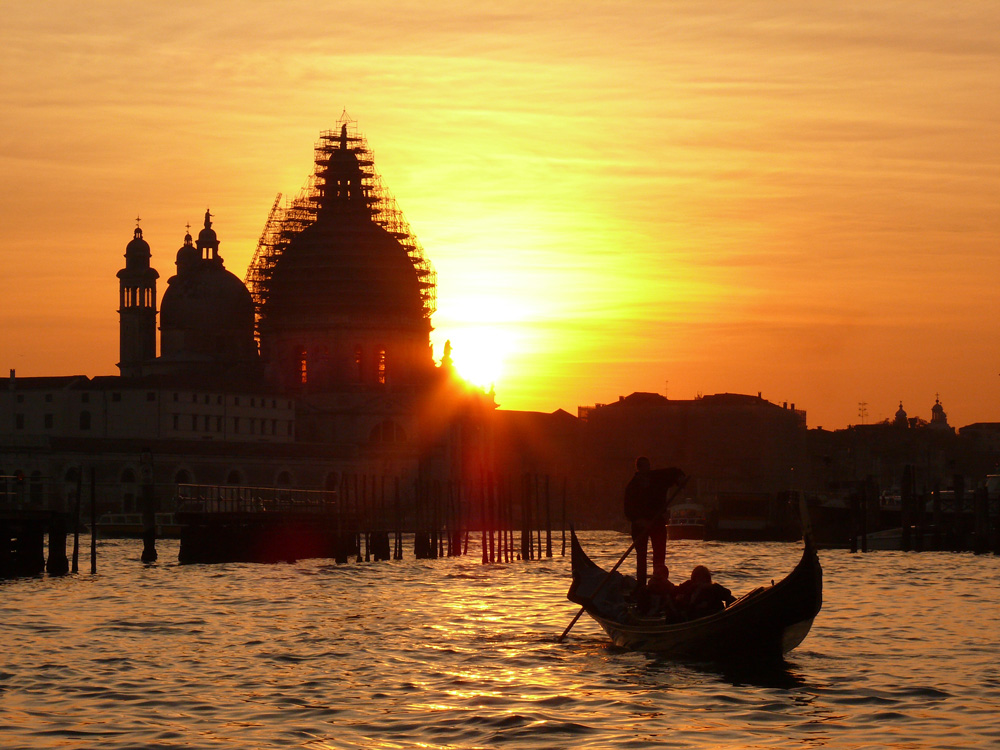 Sonnenuntergang Venedig