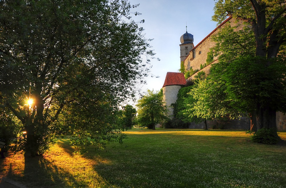 Sonnenuntergang Veste Coburg