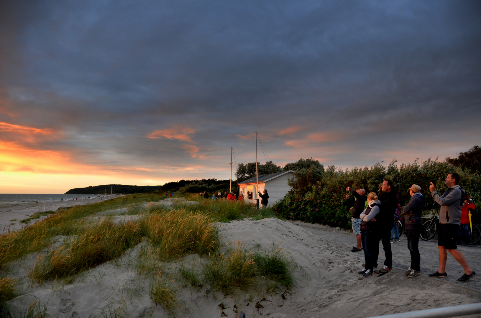 Sonnenuntergang Vitte Insel Hiddensee