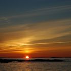 Sonnenuntergang, Vogelinsel Runde, Norwegen