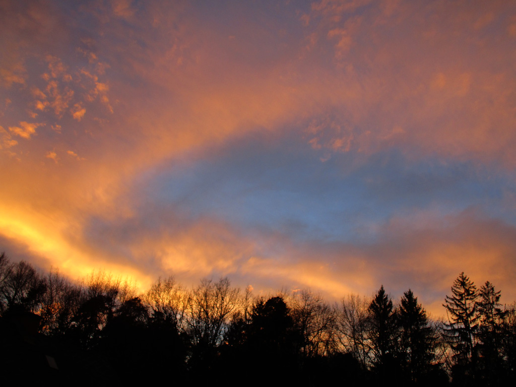  Sonnenuntergang vom 17. Februar 2017 