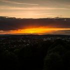 Sonnenuntergang vom Bismarckturm