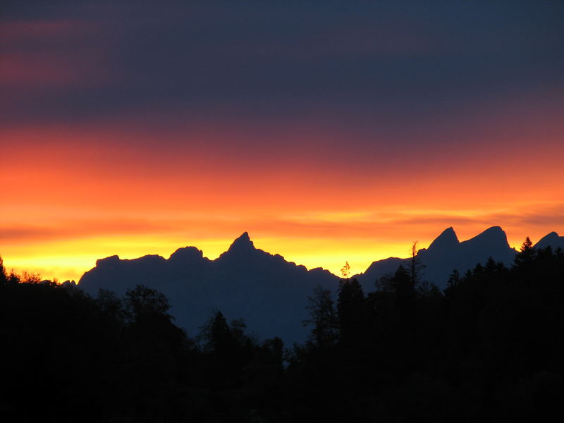 Sonnenuntergang vom Bürgenstock