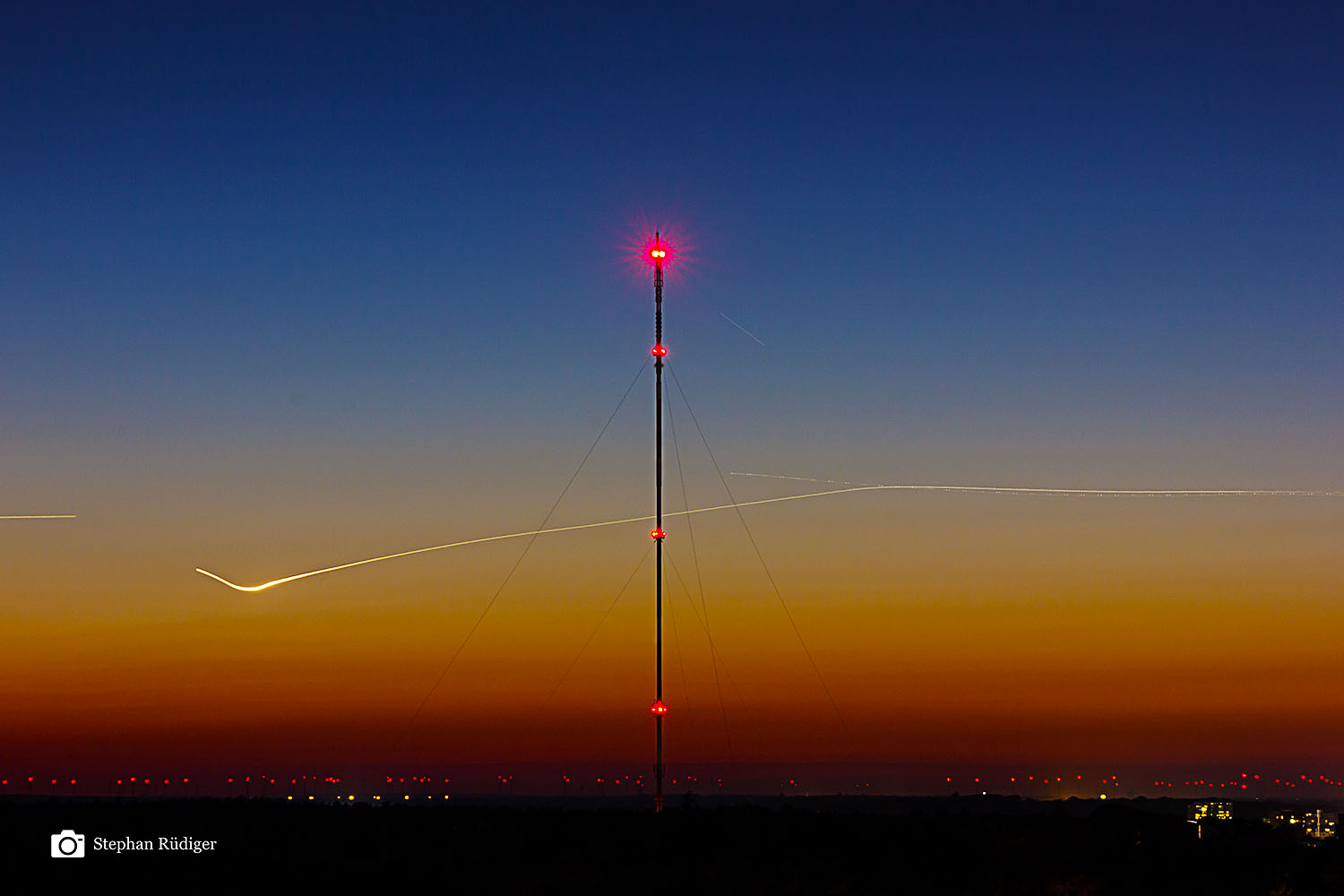 Sonnenuntergang vom Drachenberg