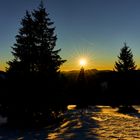 Sonnenuntergang vom Feldberg