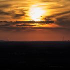 Sonnenuntergang vom Florianturm im Westfalenpark