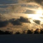 Sonnenuntergang vom Gläser aus aufgenommen