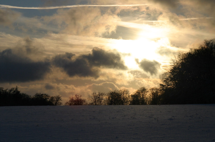 Sonnenuntergang vom Gläser aus aufgenommen - reloaded