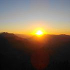 Sonnenuntergang vom Grießenkareck in Flachau