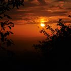 Sonnenuntergang vom Hohenstaufen