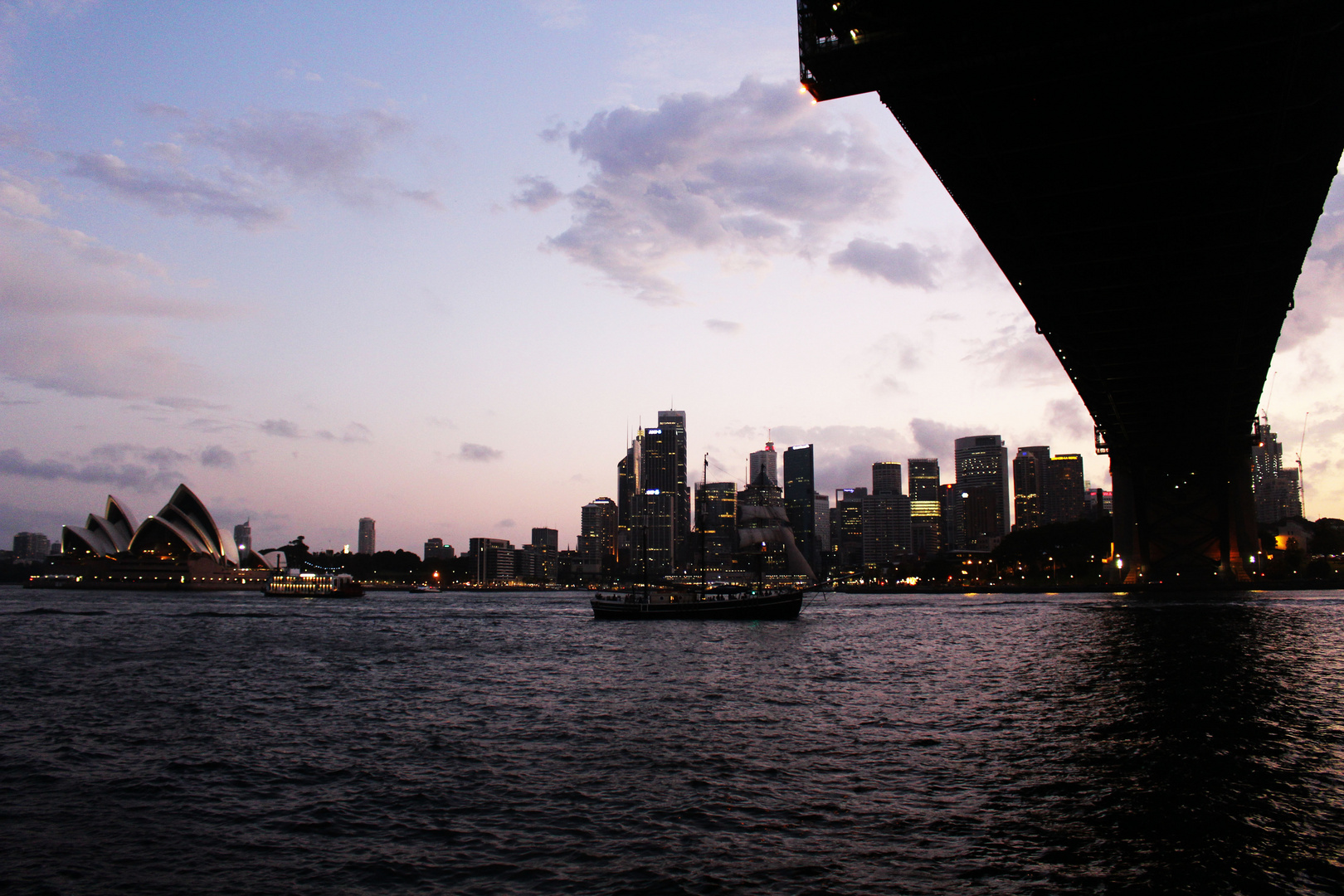 Sonnenuntergang vom Milsons Point