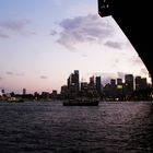 Sonnenuntergang vom Milsons Point