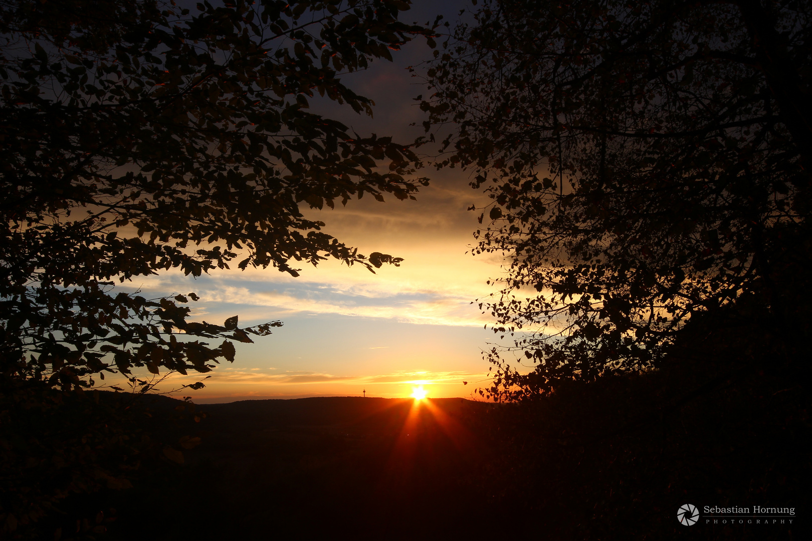 Sonnenuntergang vom Petersberg