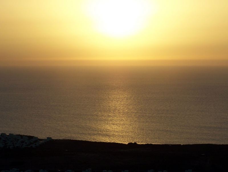 Sonnenuntergang vom Roten Berg