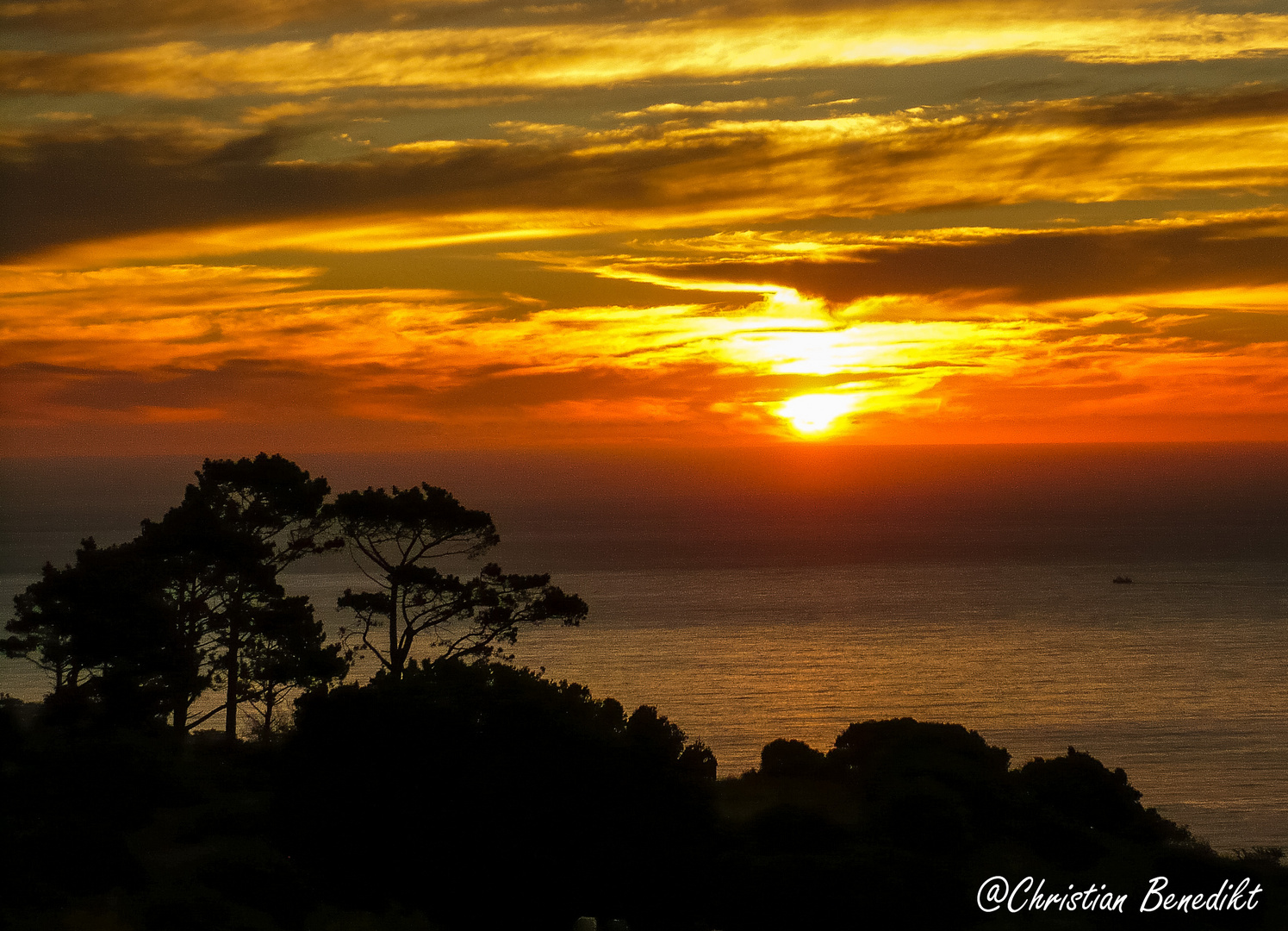 Sonnenuntergang vom Signal Hill