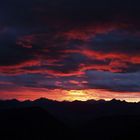 Sonnenuntergang vom Stripsenjochhaus