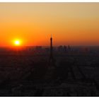 Sonnenuntergang vom Tour Montparnasse