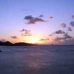 Sonnenuntergang von Bord der AIDA Vita aufgenommen (auf Antigua)