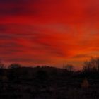 Sonnenuntergang von der " Bergmannsalm" gesehen