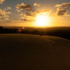 Sonnenuntergang von der Düne