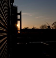 Sonnenuntergang von der Feuerwache aus gesehen