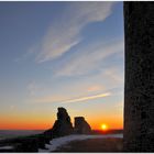 Sonnenuntergang von der Hohenburg