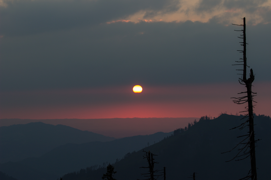 Sonnenuntergang von der Sonntagsmauer