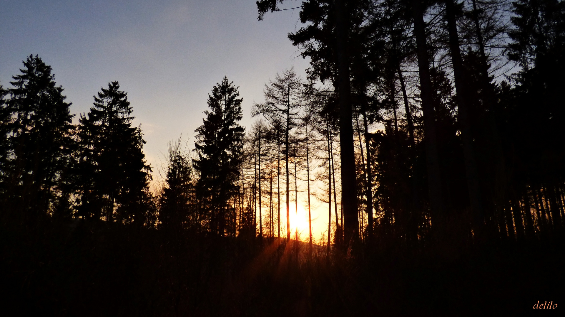 Sonnenuntergang von Heute