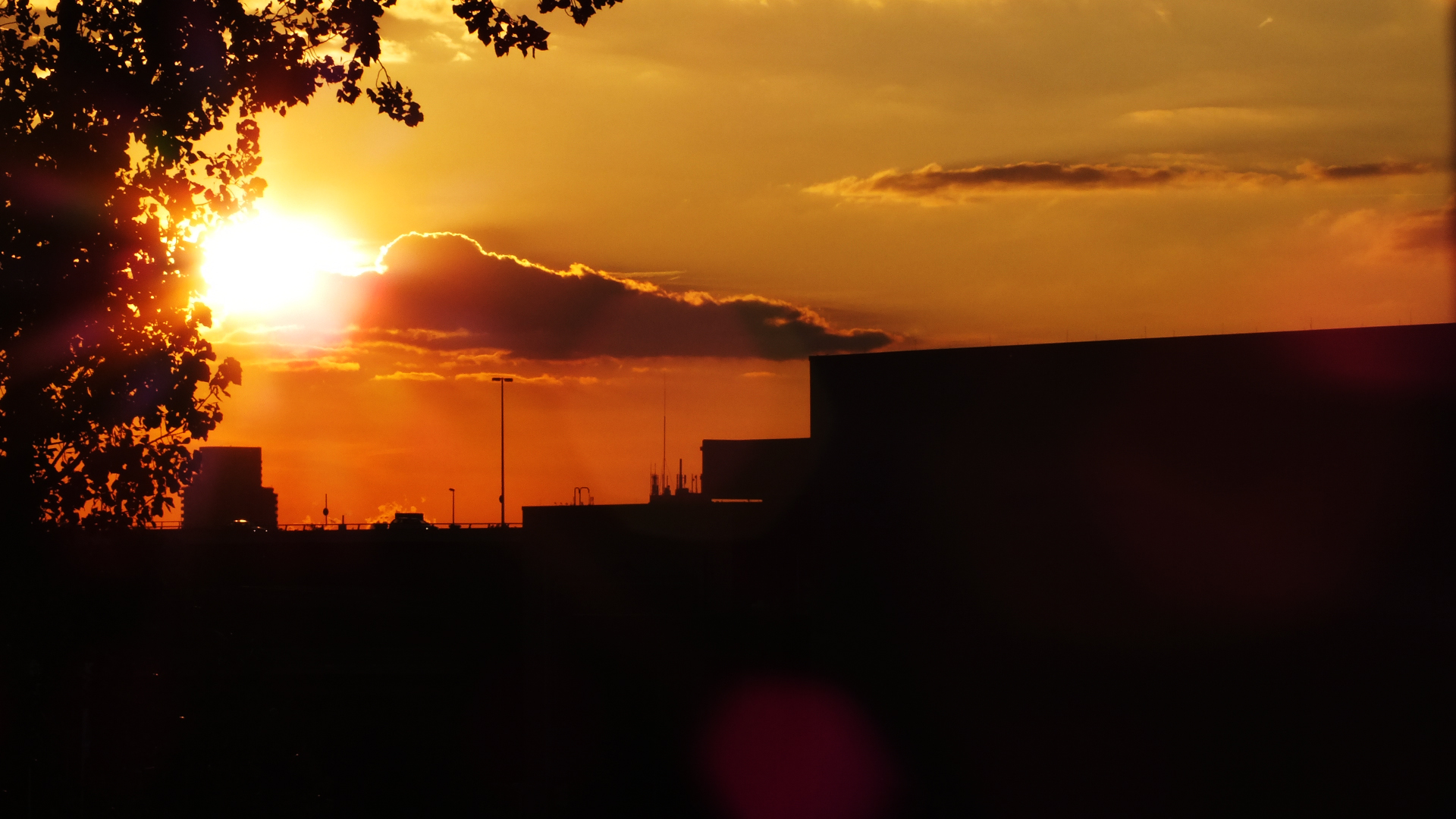 Sonnenuntergang von Köln Version2