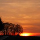 Sonnenuntergang von Kurtscheid aus gesehen