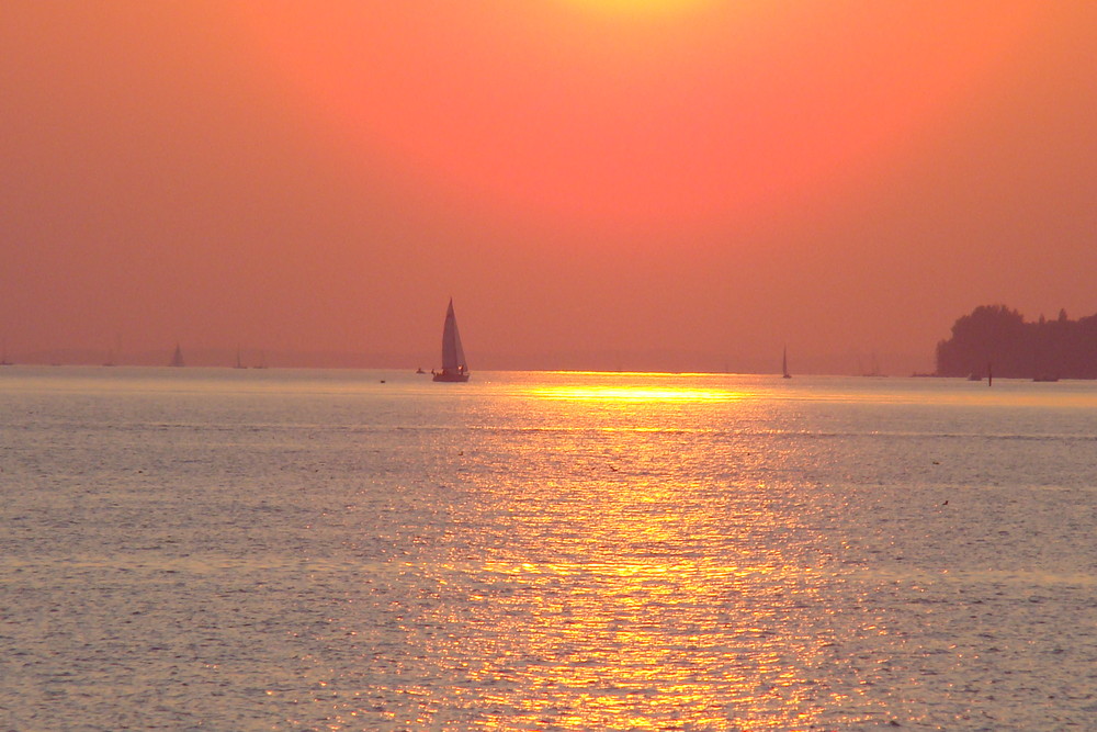 Sonnenuntergang von Lindau