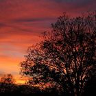 Sonnenuntergang von meinem Balkon