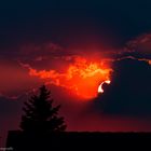 Sonnenuntergang von meinem Balkon