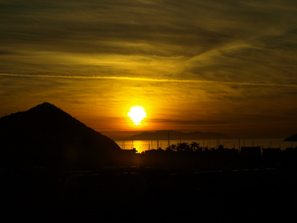 sonnenuntergang von mexiko