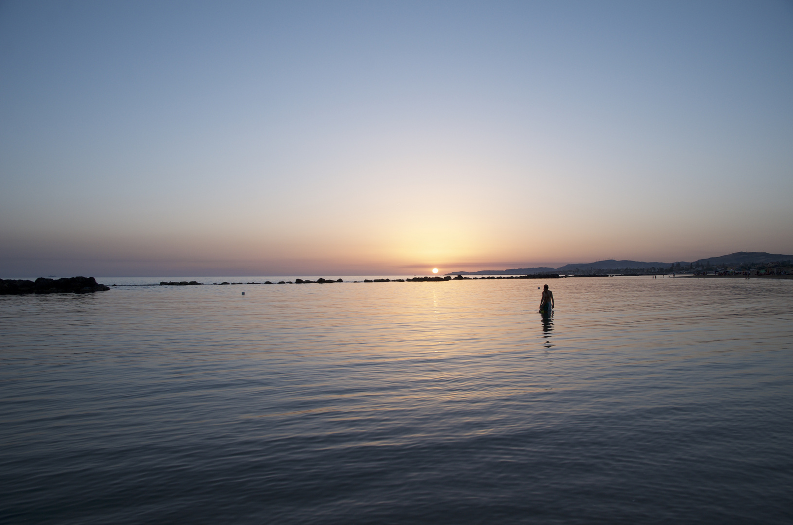 Sonnenuntergang von San Leone 