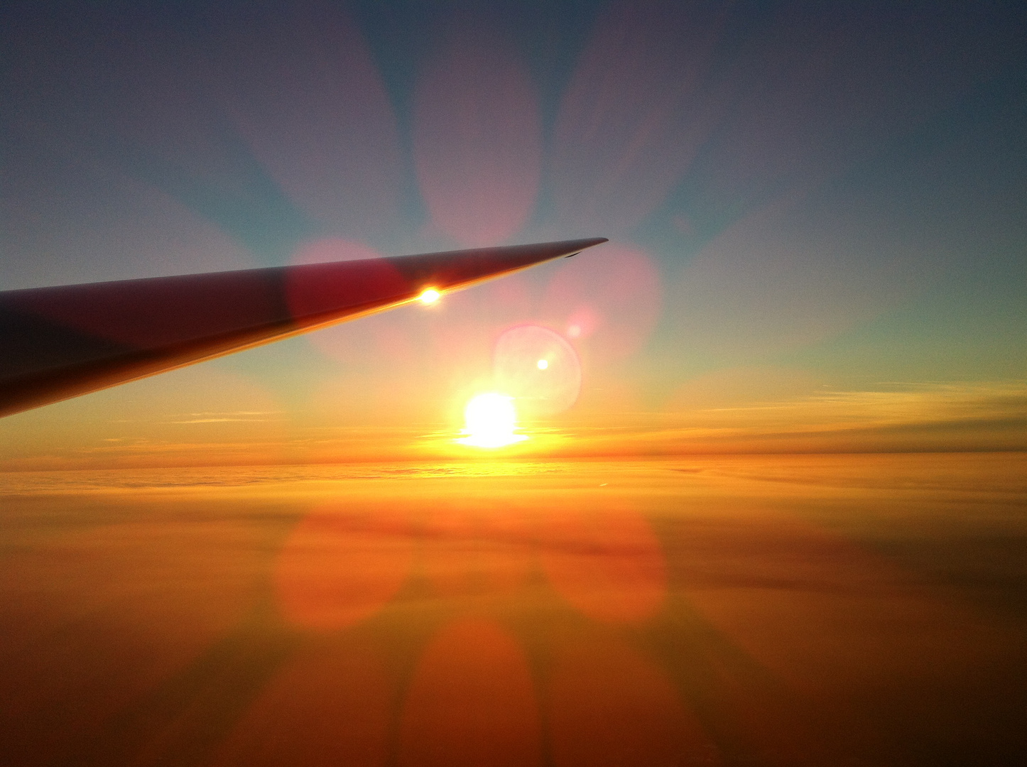 Sonnenuntergang von seiner schönsten Seite