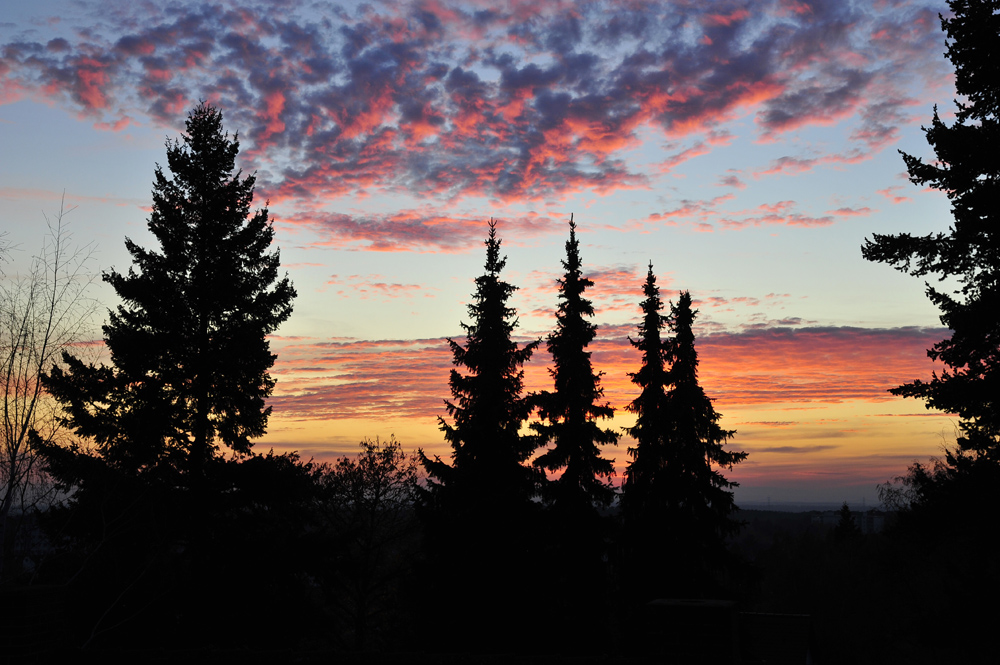 Sonnenuntergang vor 5 Minuten