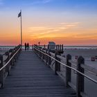 Sonnenuntergang vor Amrum