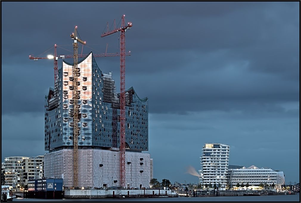 - Sonnenuntergang vor dem Regen -