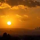 Sonnenuntergang vor dem Sturm