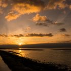 Sonnenuntergang vor Föhr