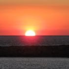 Sonnenuntergang vor Gallipoli (Apulien)
