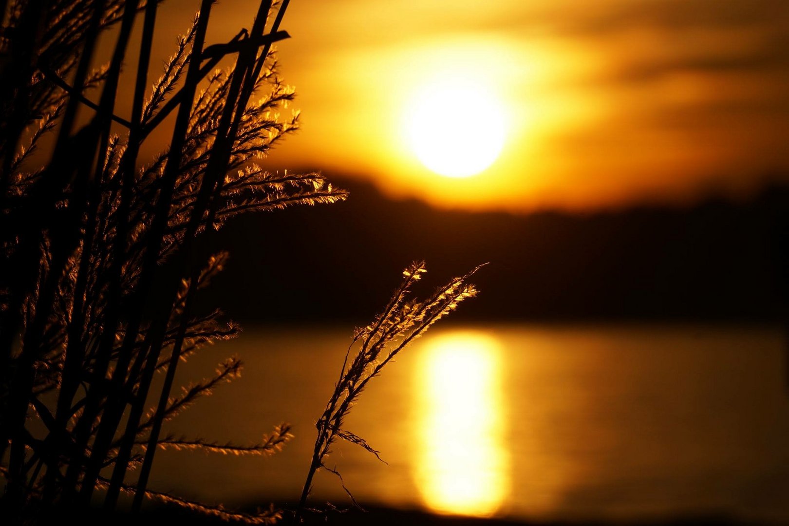 Sonnenuntergang vor Laboe