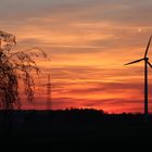 Sonnenuntergang vor meinem Balkon