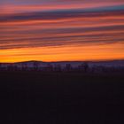 Sonnenuntergang vor meinem Balkon