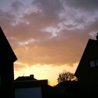 Sonnenuntergang vor meiner Haustür